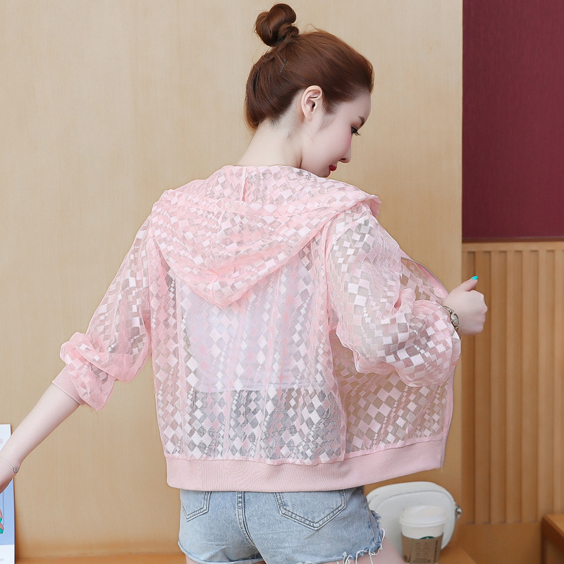 短外套女裝春夏季防曬衣長袖2021年新款薄款百搭防曬服韓版洋氣衫