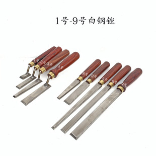 White Steel File, High-Foot File, Seven-Bar File, Special-Shaped, Pointed, Fine-Toothed, Flat-Head Flat File