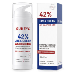 OUKEYAクロスボーダー専用42% + 2% サリチル酸尿素クリーム乾燥潤い保湿手足クリーム英語スポット
