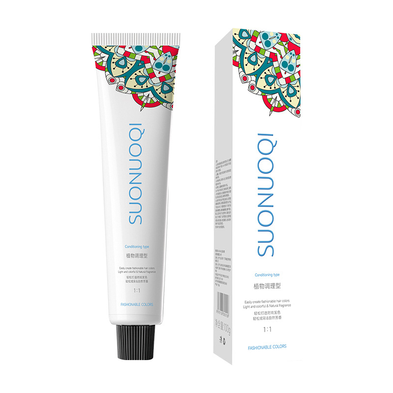 Hair dye, harmless dye cream, no hair damage 5