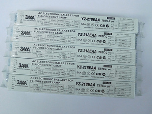 3AAA DigiTaL BaLLasT YZ-218EAA T8/TC-L One To TWo DigiTaL BaLLasT 2X18 2X15W