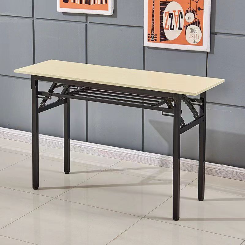 Escritorio del hogar mesa de entrenamiento mesa de comedor alquiler sala de mercado nocturno puesto de mesa dormitorio largo simple mesa plegable
