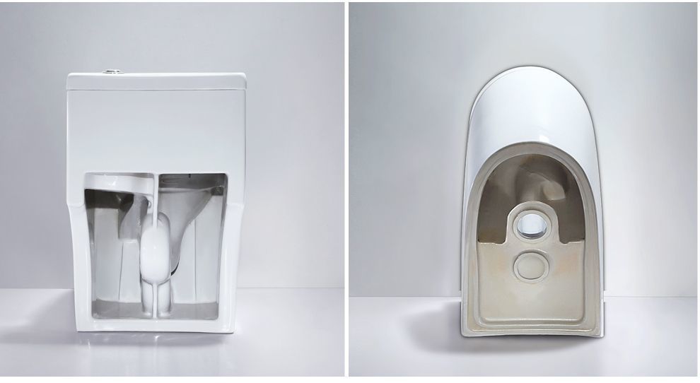 The first-level water efficiency of the toilet is enhanced. The seat is designed with a vortex opening. It features a four-hole super vortex siphon borderless toilet undefined