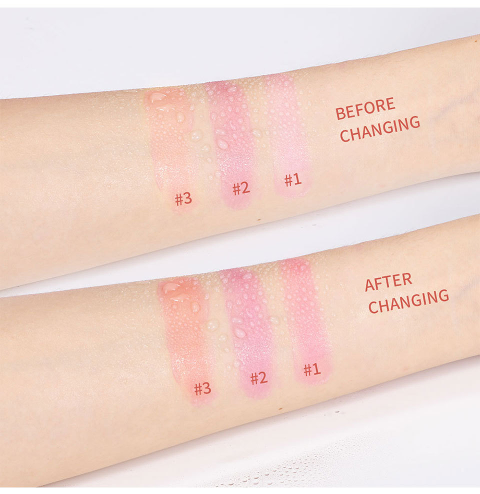 ibcccndc Color-changing Rotating Blush Cream Contouring Blush Cream Natural Nude Makeup Matte Blush Stick undefined