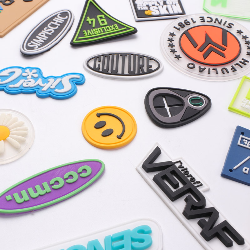 定制硅胶PVC软胶标商标箱包卡通橡胶硅胶LOGO滴塑标