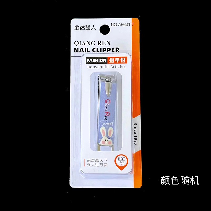 Hombre fuerte al por mayor 2025 nuevo cortaúñas de embalaje independiente grande cortaúñas diagonales cortaúñas planas