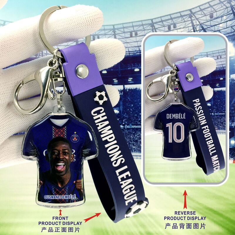 2026 アメリカ、カナダ、メキシコ ワールドカップ チャンピオンズリーグ サッカー スター アマール ムバッペ CR7 メッシ 車のキーホルダー ペンダント|undefined