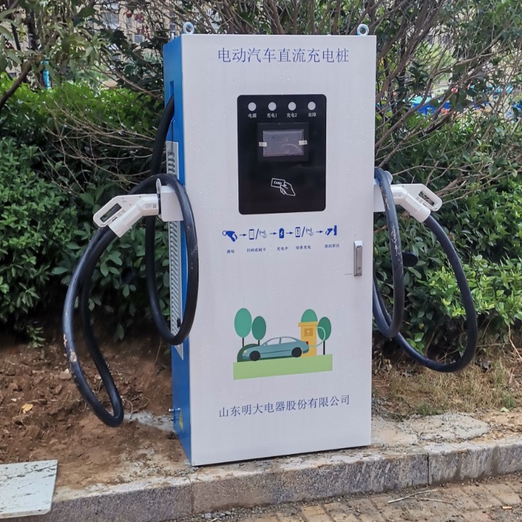 双枪电动汽车充电桩 80kW/120kW/160kW直流充电桩 电动车充电桩