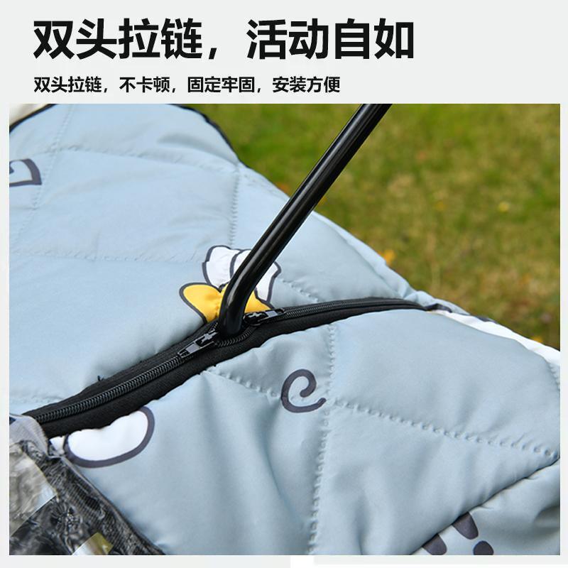 電気自動車の防風は冬に綿を入れて全包のバッテリーバイクの防風カバーを厚くして保温して防寒します。|undefined