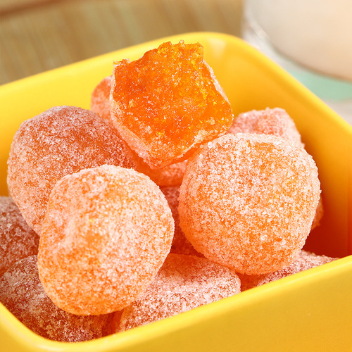 Sweet and Sour Tianshan Sugar Snow Oranges Office Leisure Snacks Golden Citron Dried Fruit Xinjiang Specialty Rock Sugar Citron Preserves Dried Fruits