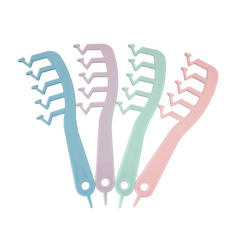 Z-shaped hair seam comb, hair seam artifact, styling hair comb, female Internet celebrity hair cutting comb, curly hair bangs, styling fluffy hair