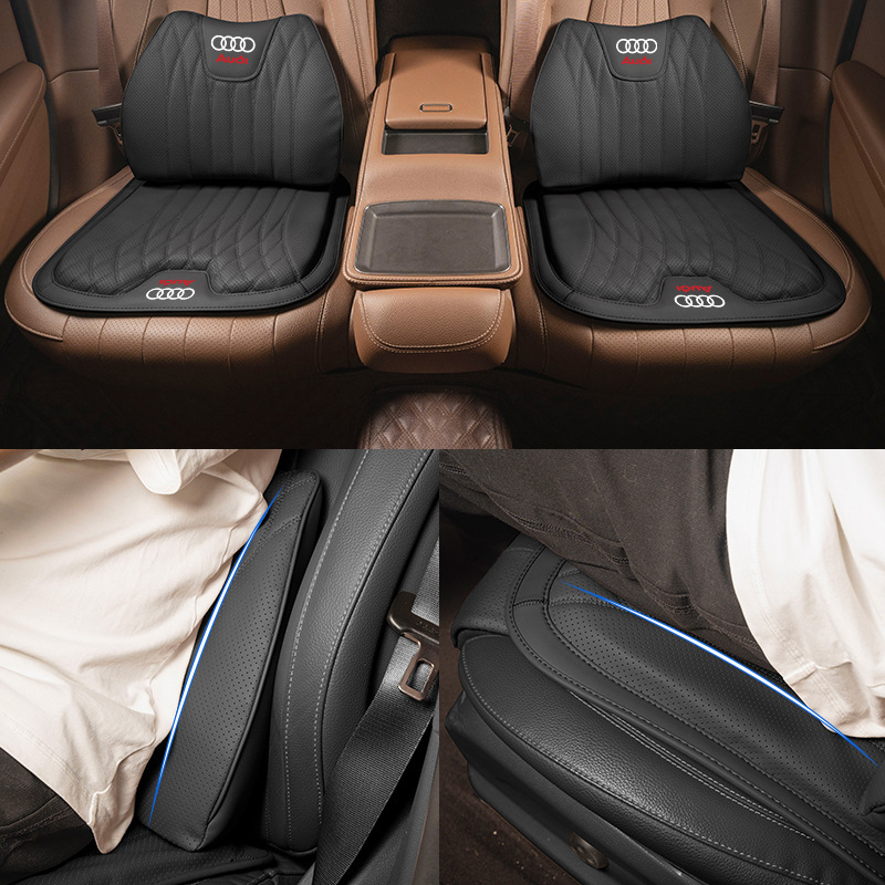 アウディクッション腰サポート Q5L/A4L/A6L/A3/Q3/Q2L/A8L/A5 車のネックピローに適しています。|undefined