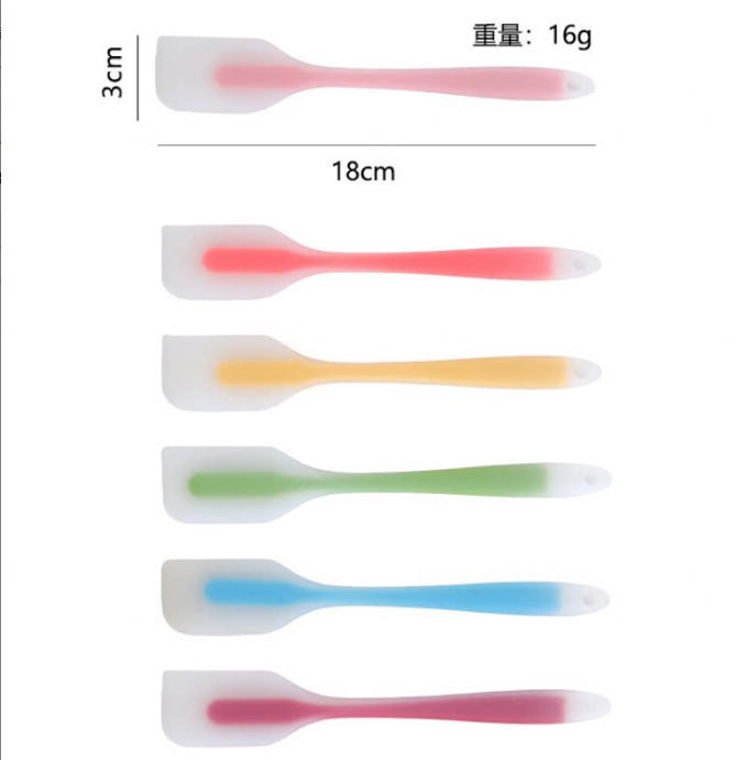 Espátula de Silicona para Cocinar, de Silicona, Antiadherente y Resistente a Altas Temperaturas, para Cocina