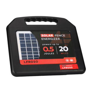 Electronic fence host LFR050 easy to carry livestock farm solar fence controller specifications