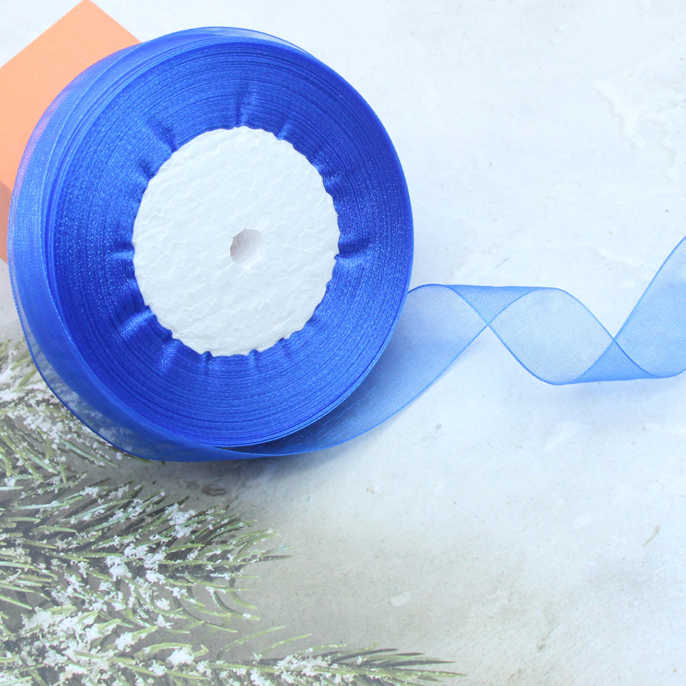 8040 # 사파이어 블루 * 2cm * 50 야드/롤