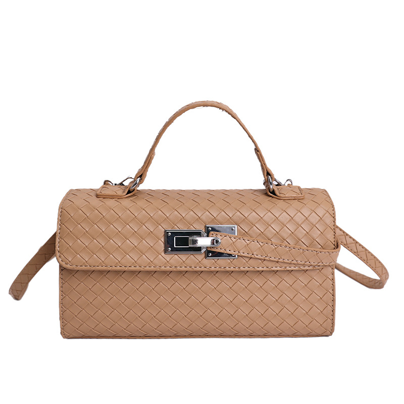 Bolso para mujeres 2026 nuevo cross-border tejido bolso de mano de alta calidad lujoso ligero bolso de hombro universal