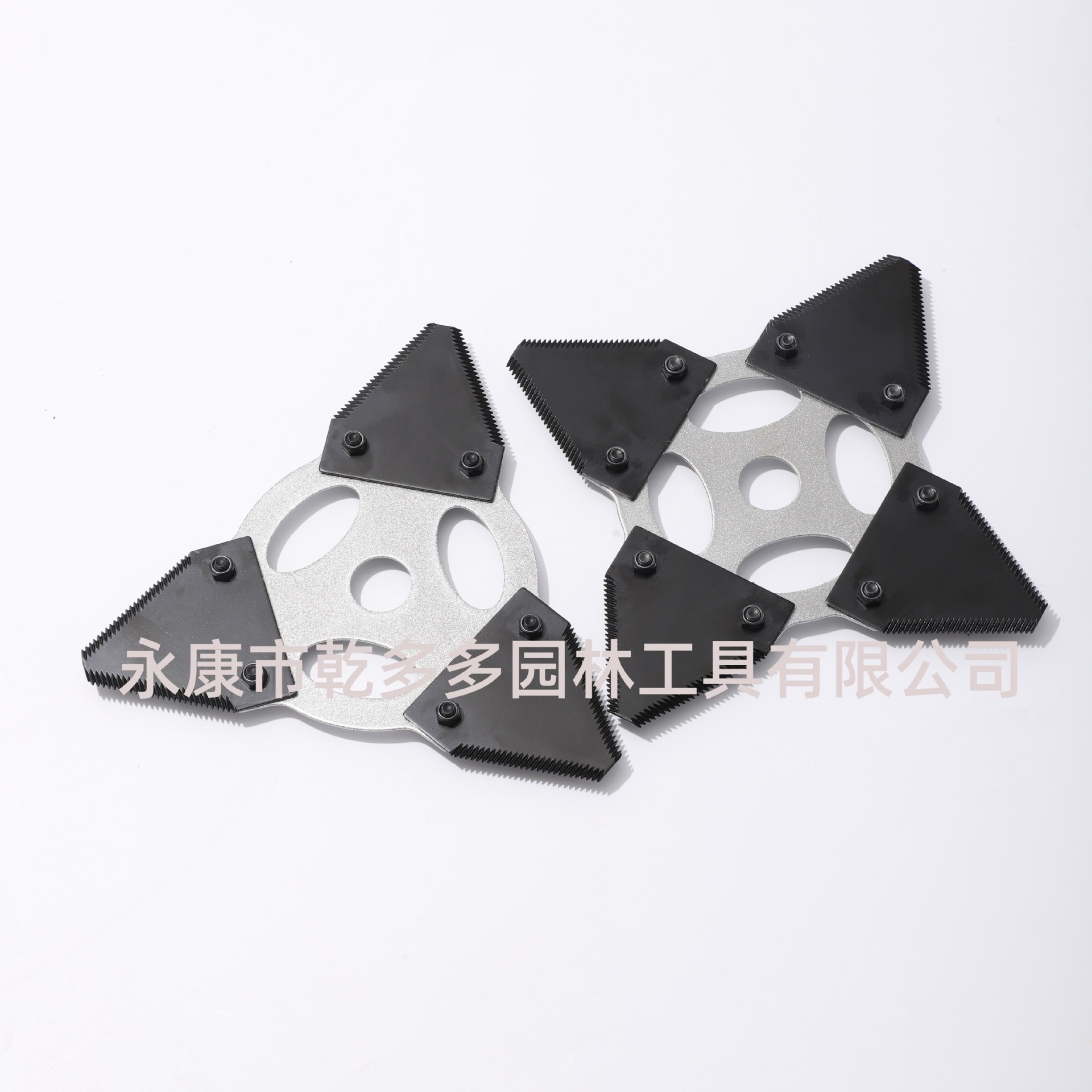 Triangular Four-Corner Serrated Grass Cutting Blade, Double-Sided Thickened Blade Head, Brush Cutter Accessories, Grass Trimmer Serrated Blade Wholesale