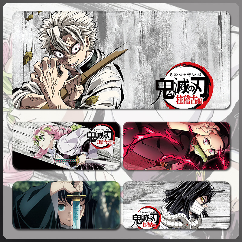 고스트 블레이드 마우스 패드 대형 컴퓨터 멀티 사이즈 두꺼운 경쟁 게임 키보드 패드 잠금 가장자리 멋진 테이블 패드