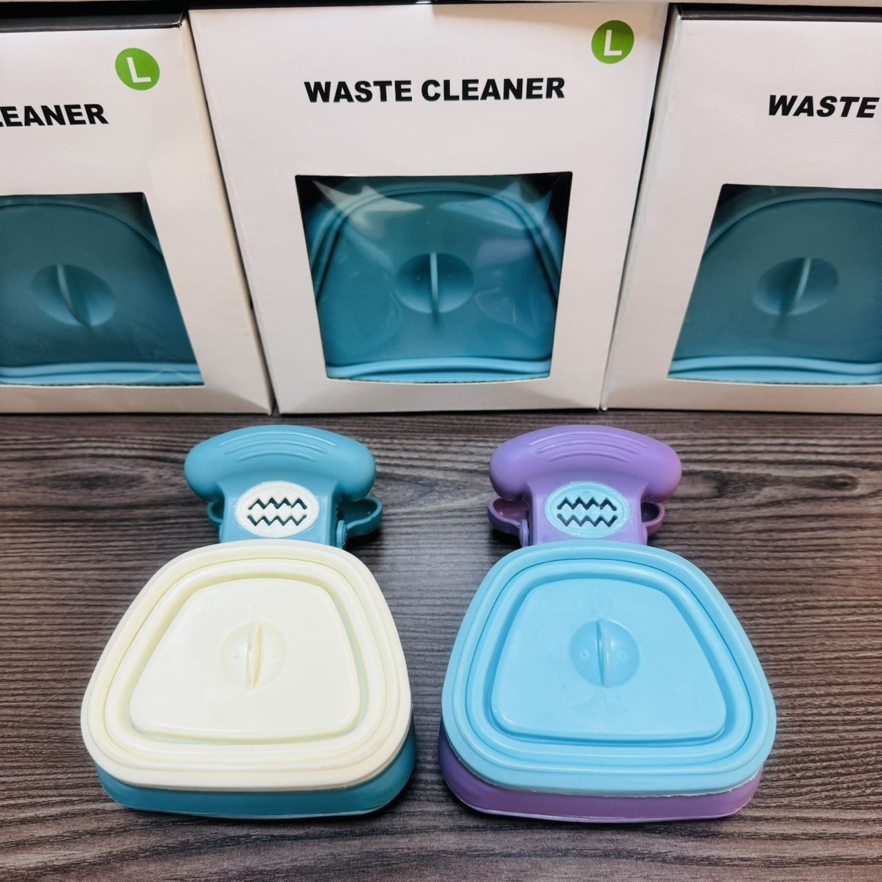 Transfronterizos para mascotas para caminar con perros, bandeja de inodoro plegable portátil, bolsa de basura, artefacto mágico de inodoro
