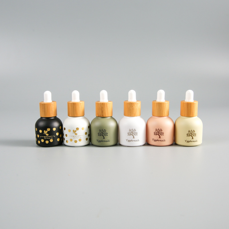 玻璃精油瓶避光精华液瓶分装瓶护肤品小样空瓶滴管瓶迷你10ML批发