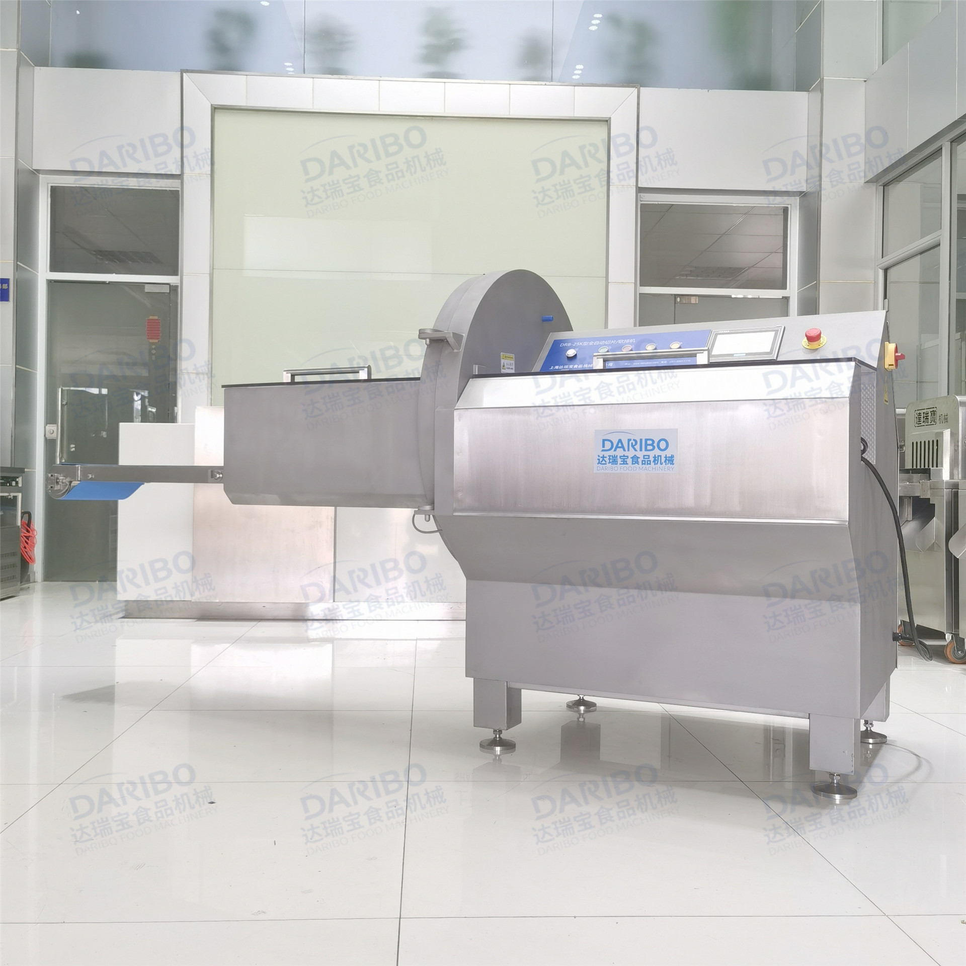 *厂家供应多功能冻鸡猪肉砍排机 全自动大型冻肉猪扒带骨切片机