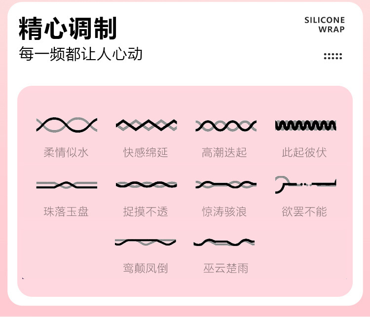 Cherry Lip Vibrator with Bite and Inhale Functions, Liquid Silicone, Gradient Pink — detail image 31