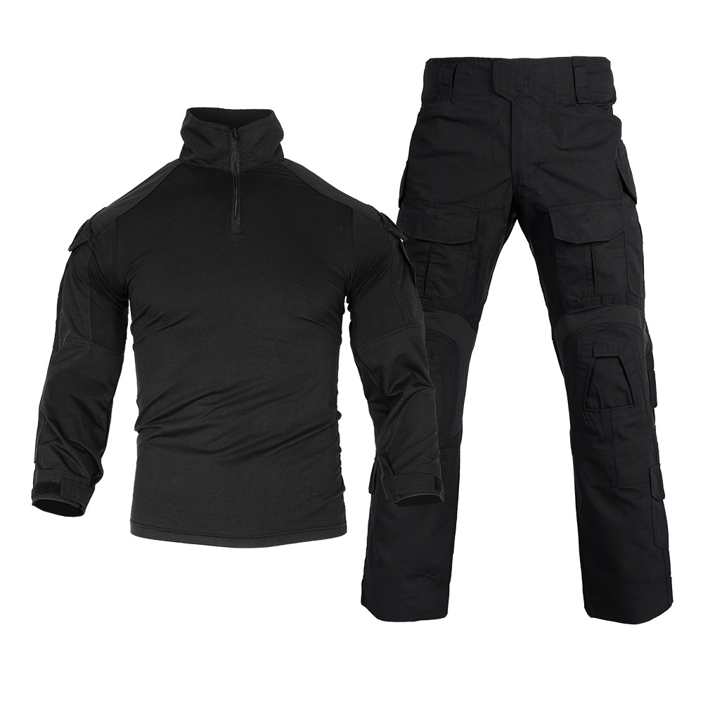 Men's Clothing Breathable Elastic Wear Resistant Outdoor Tactical Frog Suit Set - Breathable Stretch Camouflage Uniform For Outdoor Training & Combat_voghion.com