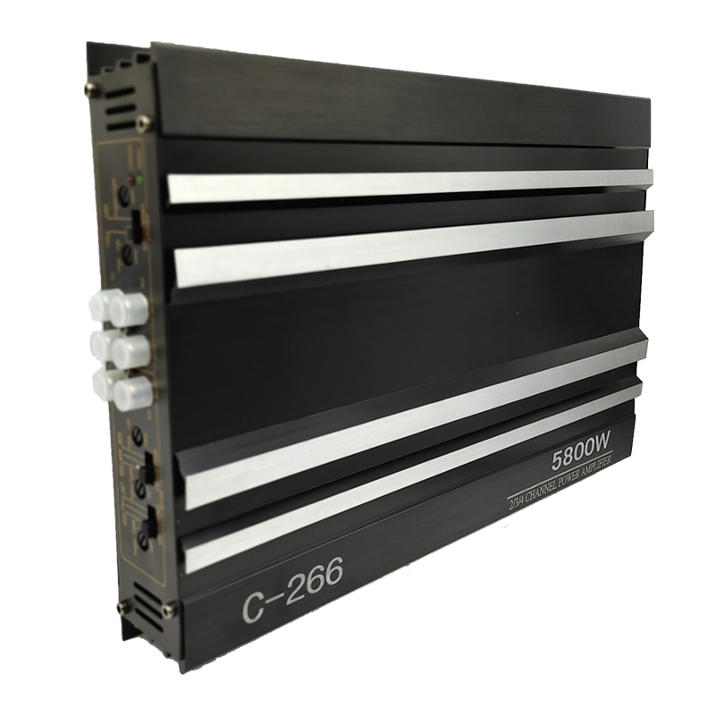 Factory Direct Sales Four-Channel Car Amplifier C-266 Audio Modification 4*50W Four-Channel Car Amplifier