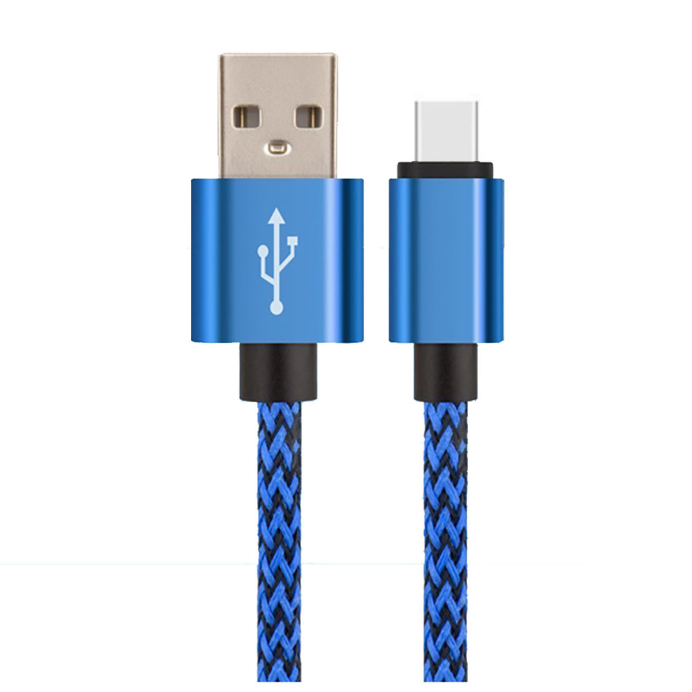Geeignet für Apple Android Typ-C metall hanf seil gewebt handy ladekabel, USB daten kabel_voghion.com