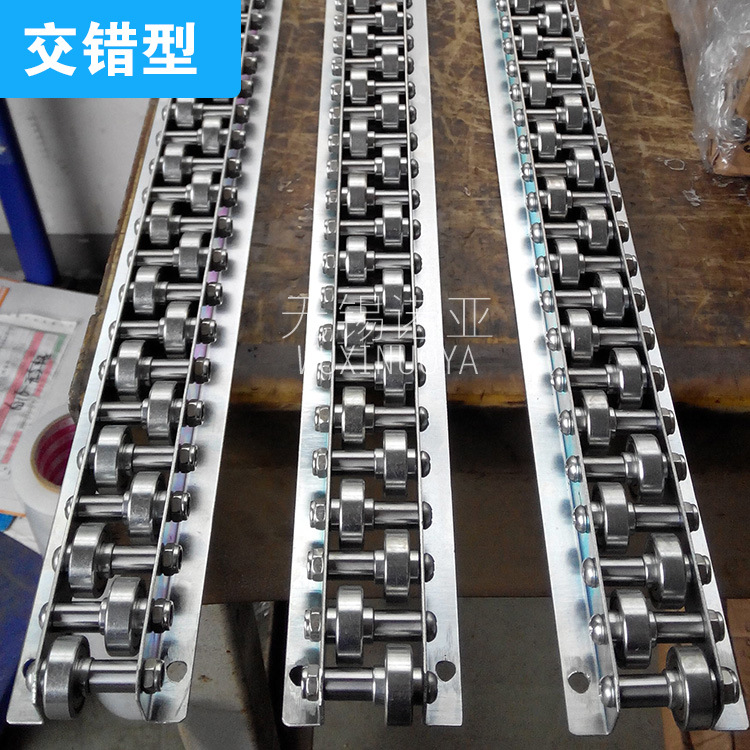 CRONM 交错型滚轮条 多排护栏金属交叉式切削福来轮流利条 QJG01