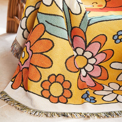 Cross-border e-commerce Instagram-style sofa rug holiday decorative fabric tapestry throw blanket bed end rug Amazon dropshipping