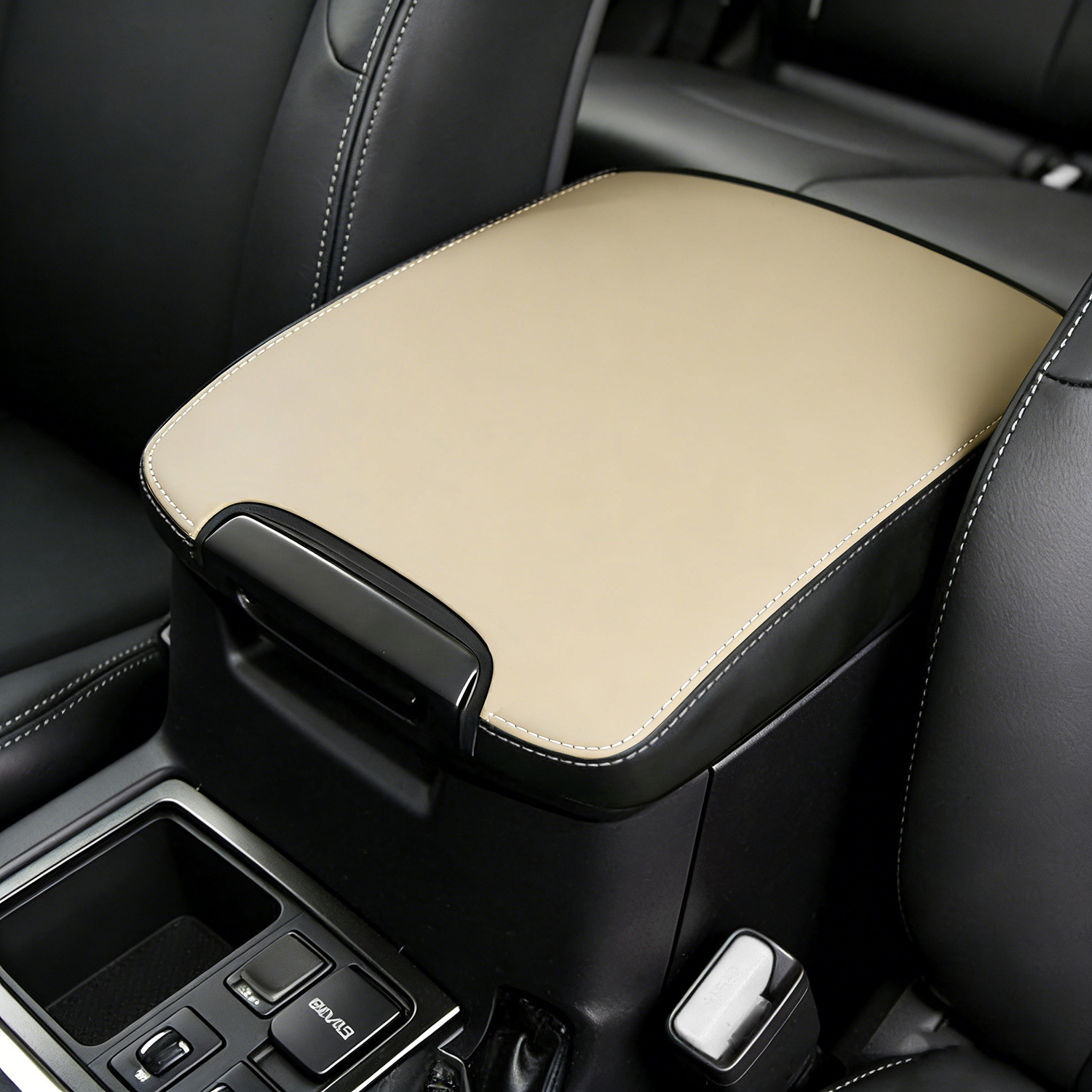 Armrest Box Leather Cover for Toyota Prado 2010-2021