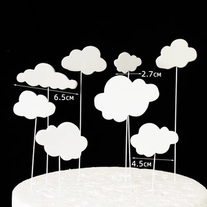 8 nubes blancas 10 set