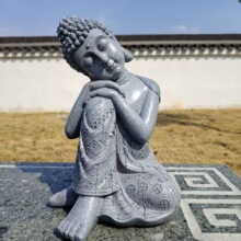 中式禅意佛像摆件树脂工艺品泰式餐厅睡佛花园装饰雕像工艺品摆件