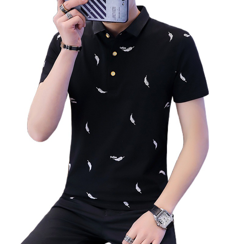 Nuevas coordenadas 2023 primavera y verano octava ola: modelo de camisa POLO de cuello alto y solapa antigua