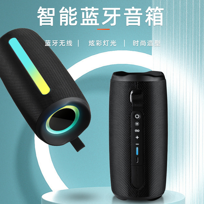 Altavoz Bluetooth Portátil de Gran Volumen, Subwoofer para Exterior e Interior