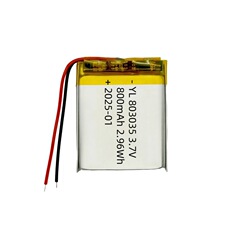 メーカー卸売 803035 ポリマーリチウム電池 800mAh ヘッドセット美容器具ぶら下げ首ファン 3.7V