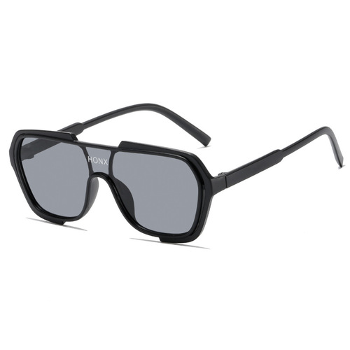 Children's sunglasses, fashionable one-piece large-frame sunglasses, anti-UV, personalized street photography, boys and girls, trendy glasses