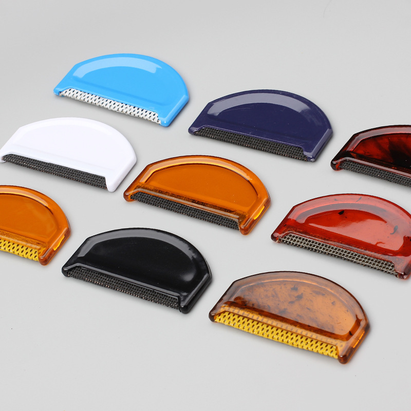 琥珀色梳毛刷 大衣去毛球毛球清理刷多功能衣服去毛球神器