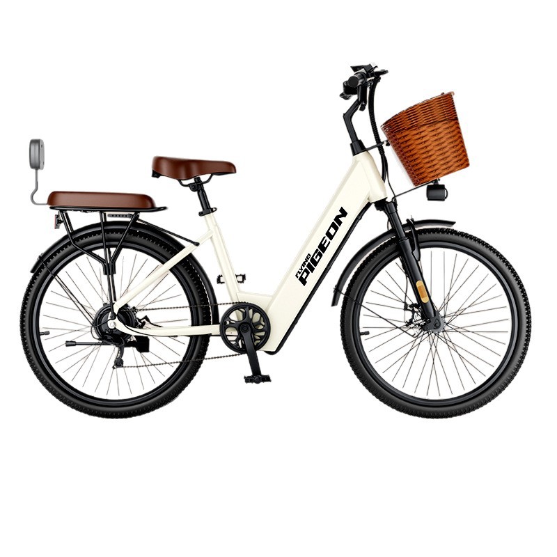 Flying Dove 2026 nueva bicicleta eléctrica para adultos damas padres e hijos bicicletas eléctricas pequeñas