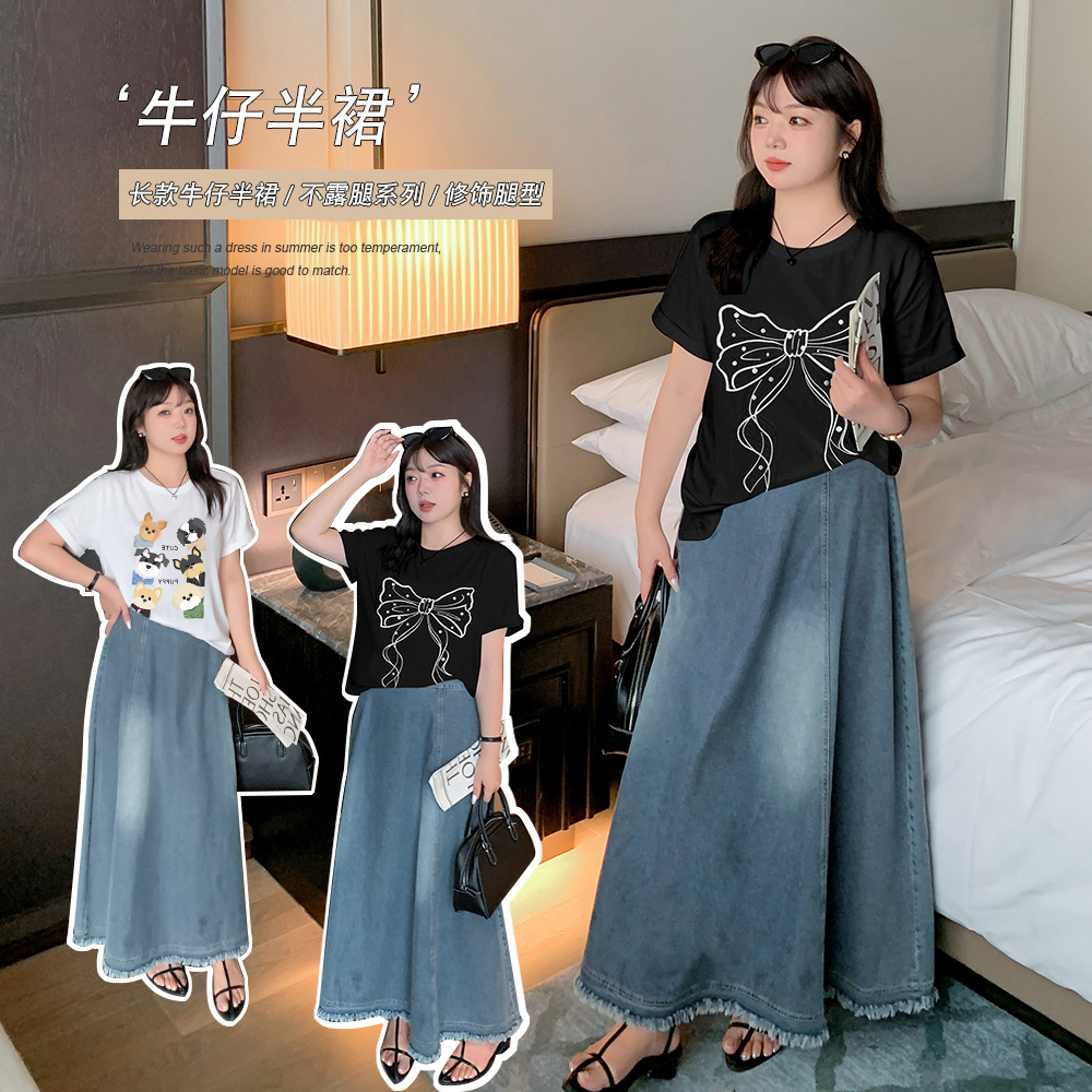  夏  XL-5XL 大きいサイズ スカート