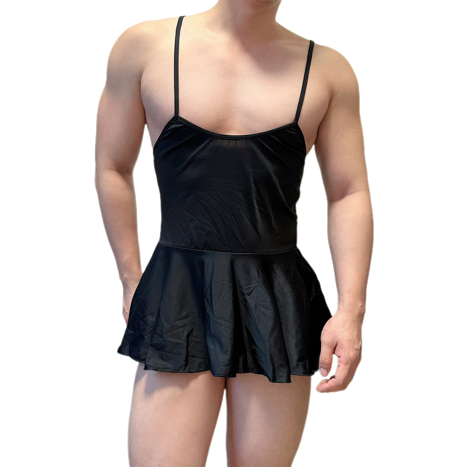 Умный-мужчинам Sexy pijama, платье, для транссексуалов, утягивающий эффект, без спинки