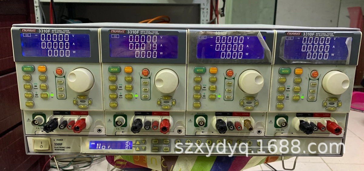 台湾博计3302C+3310D 60V/30A/150W电子负载 3300C 3302F