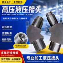 专业加工制定液压接头带图制定非标异形件高压油管接头液压件现货