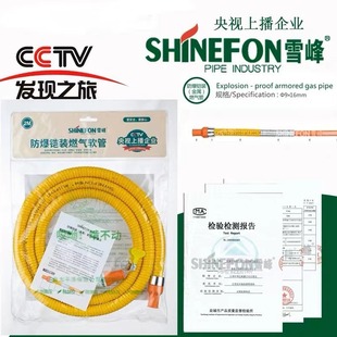 Xuefeng explosion-proof gas hose gas pipe low pressure medium pressure factory wholesale GB44017-2024