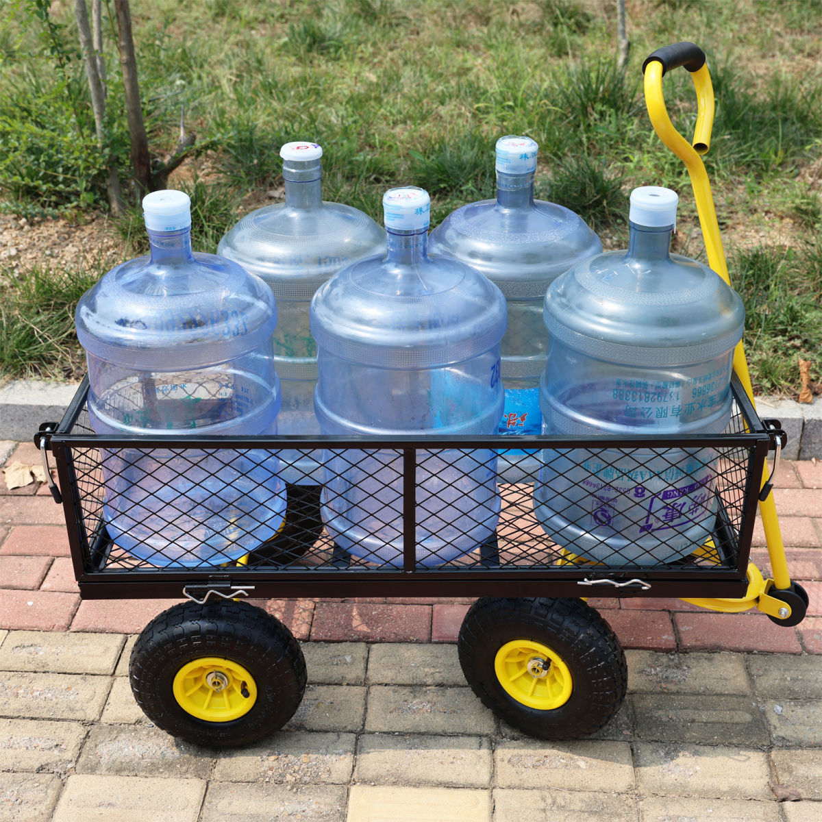 ツール車の手押し車の台車のトレーラーのトラの車は折り畳みができます。