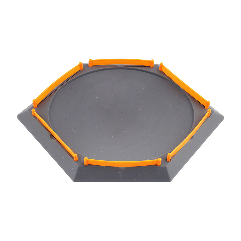 XD168-16 six side plate gray OPP bag 95g