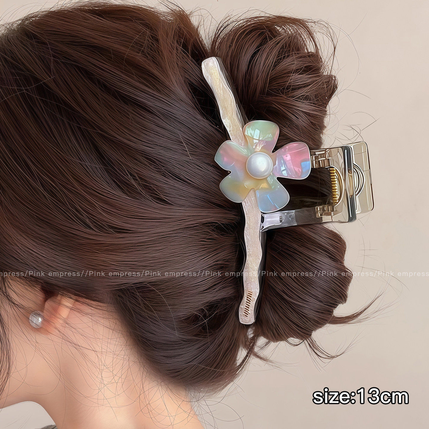 2026 nuevo clip de agarre de alto nivel lindo coreano cabeza trasera clip de cabello toque de cabello gran exquisito clip de tiburón clip de cabello image 195
