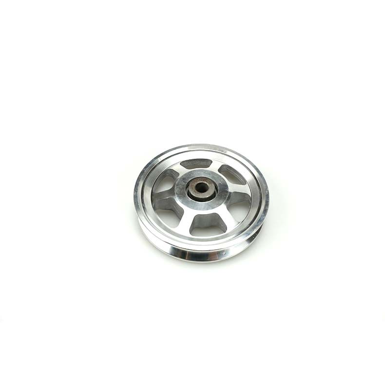 Accesorios para equipos de fitness transfronterizos polea de aleación de aluminio para el hogar polea de pájaro casera silenciosa entrenamiento integral multifuncional