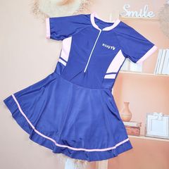 新款兒童泳衣女童大童女孩分體少女拼色游泳衣溫泉游泳館泳裝批發